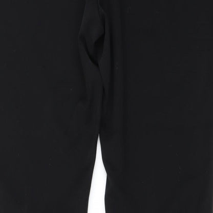 Womens UK Size 18 Marks and Spencer Regular Fit  Black Trousers