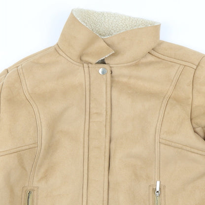 Womens UK Size 16 Marks and Spencer Beige Jacket