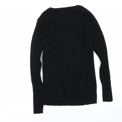 Primark Womens Black   Basic T-Shirt Size L