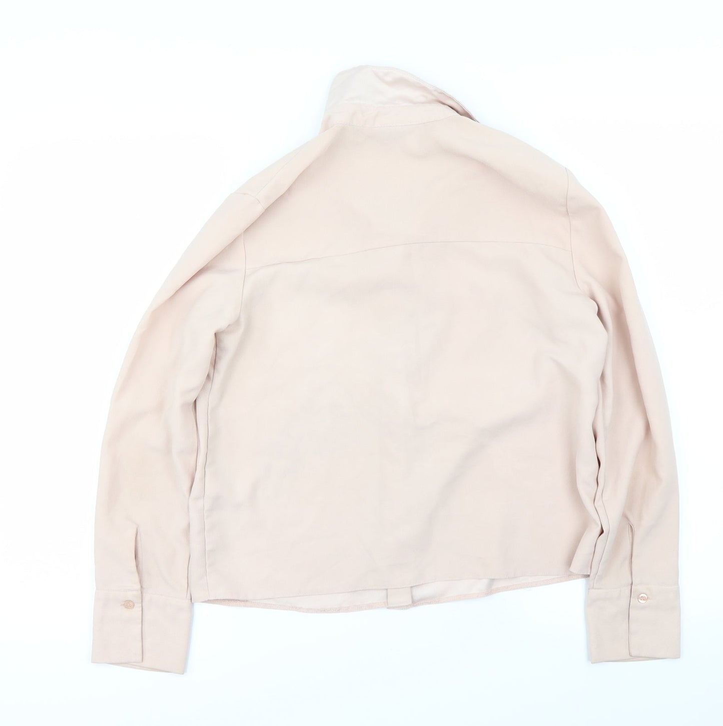 Womens UK Size 8 Topshop Pink Basic Blouse