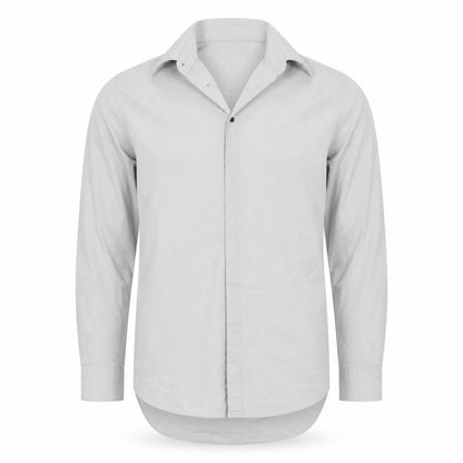 Mens UK Size XL Taylor & Wright Grey  Button-Up Long Sleeve Casual Shirt