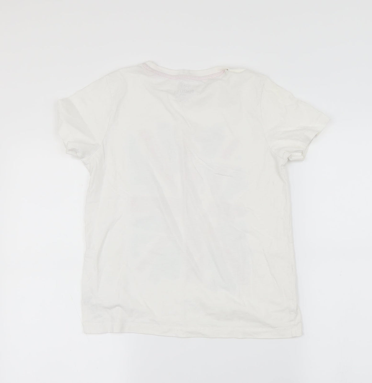 F&F Boys White   Basic T-Shirt Size S