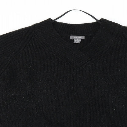 Primark Womens Black   Pullover Jumper Size M