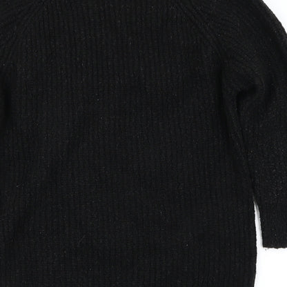 Primark Womens Black   Pullover Jumper Size M