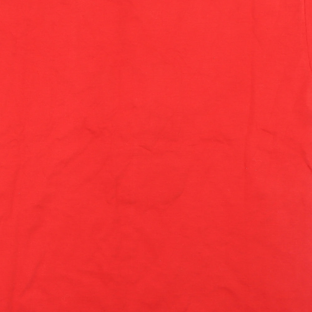 Fruit of the Loom Womens Red   Basic T-Shirt Size M
