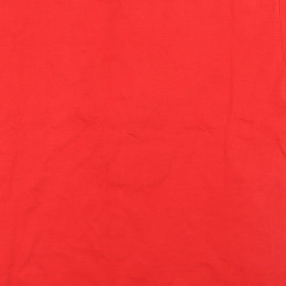 Fruit of the Loom Womens Red   Basic T-Shirt Size M