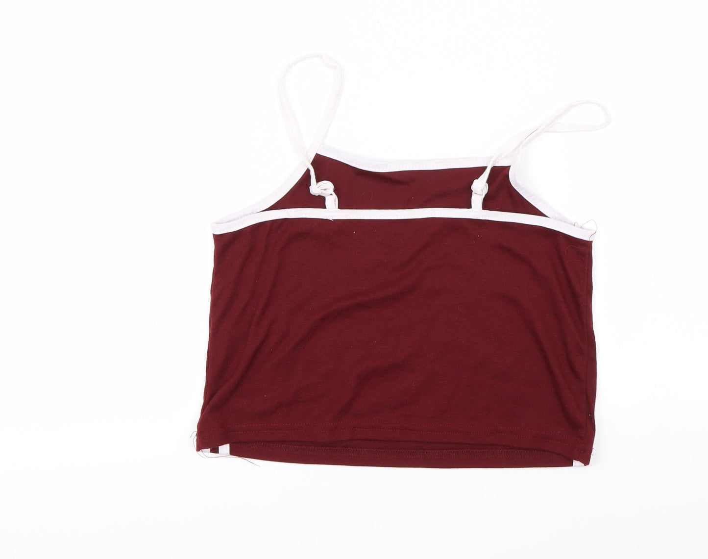 SheIn Womens Red   Basic T-Shirt Size L