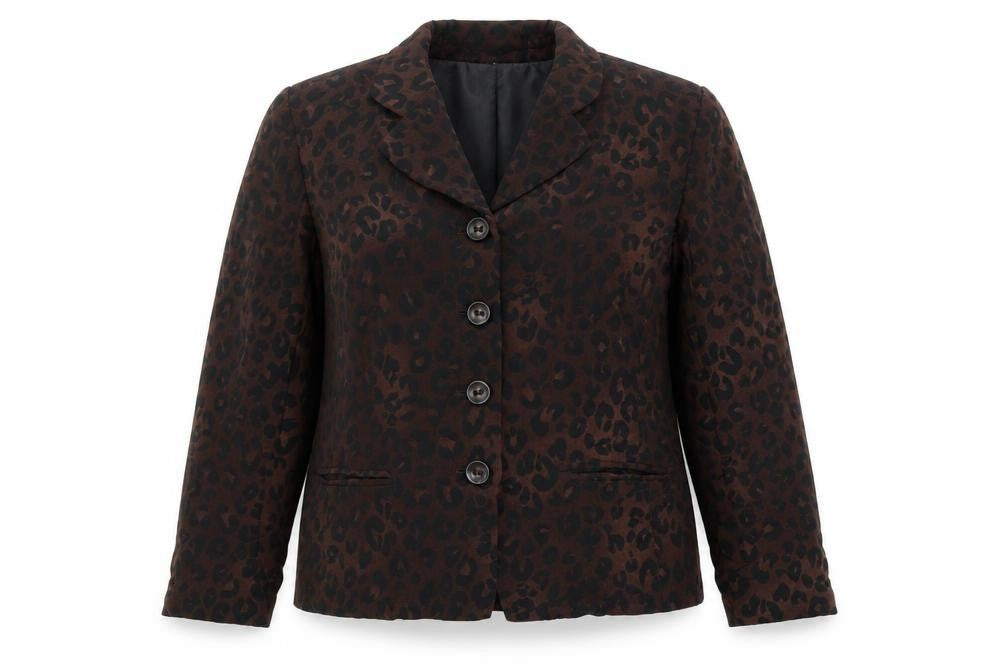 Womens UK Size 8 Kasper Brown Jacket