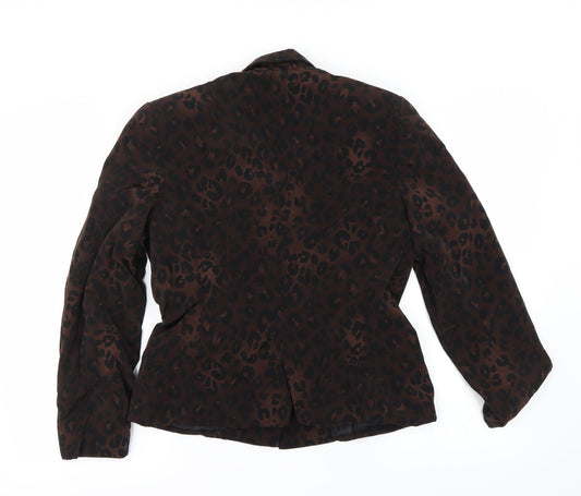 Womens UK Size 8 Kasper Brown Jacket
