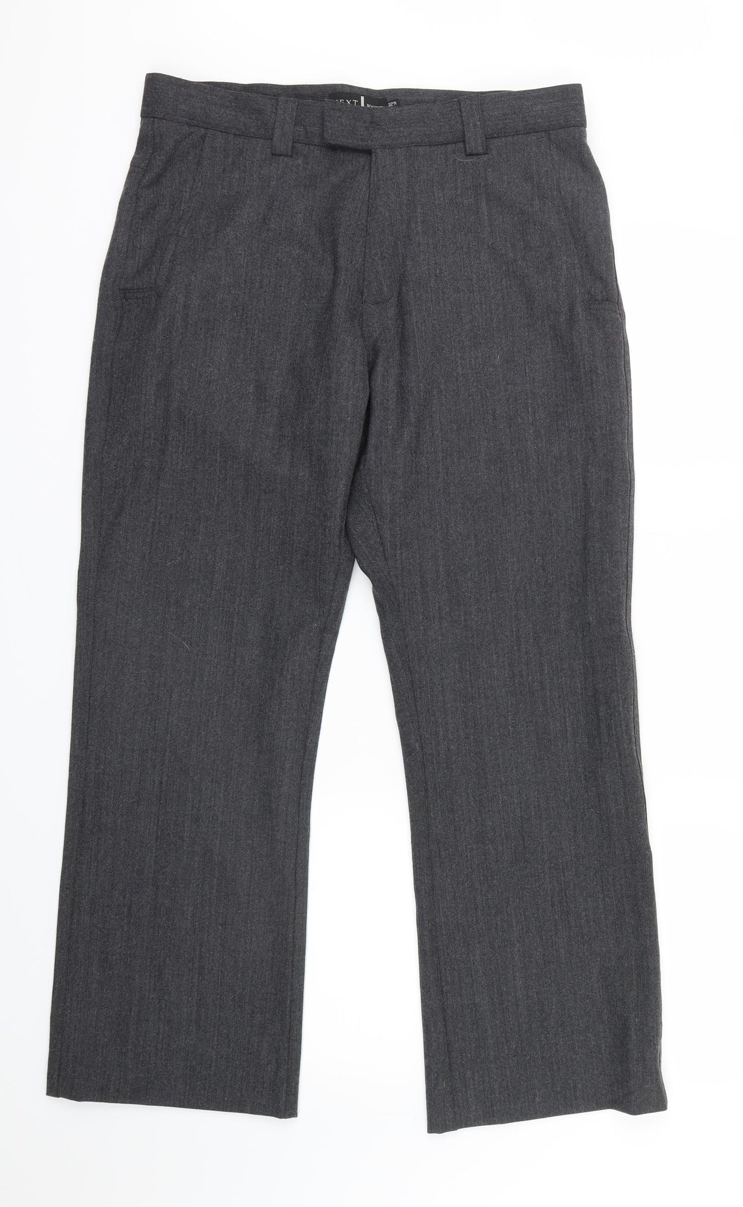 NEXT Mens Grey   Trousers  Size 33 in L28 in