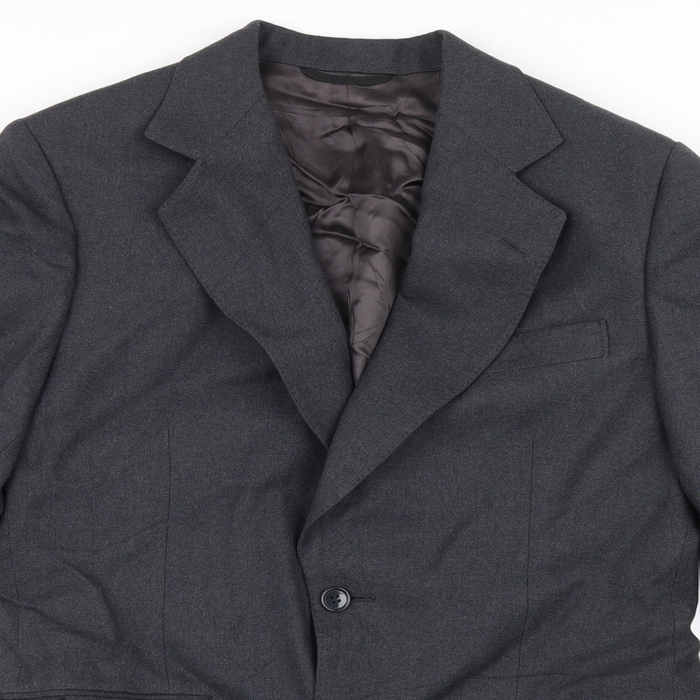 Mens UK Size 36 Maenson Regular Grey Suit Jacket