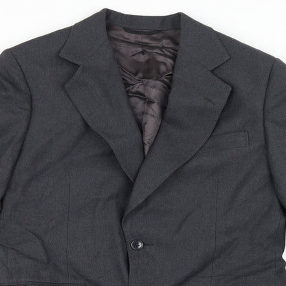 Mens UK Size 36 Maenson Regular Grey Suit Jacket