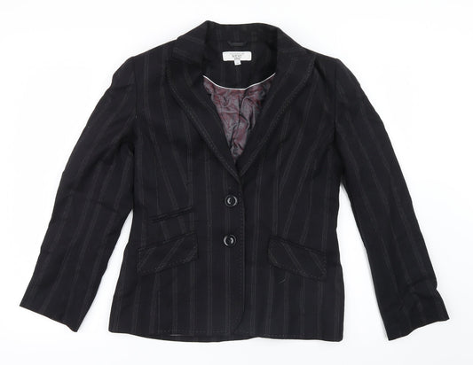 Oscar B Womens Black   Jacket Coat Size 10