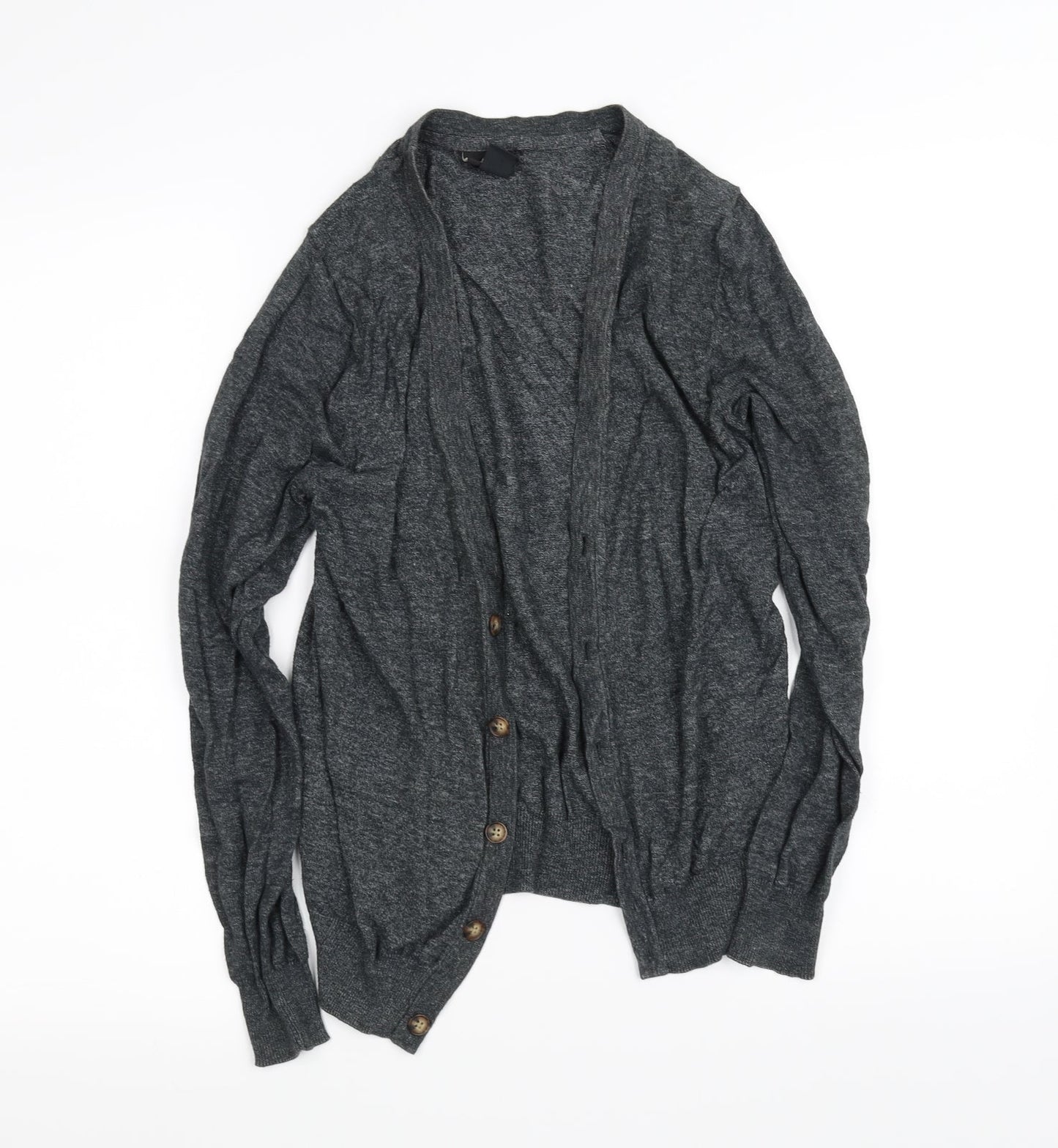 H&M Womens Grey   Cardigan Jumper Size XS