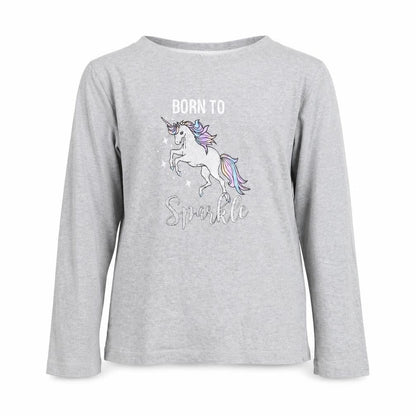 keanu Girls Grey   Basic T-Shirt Size 11-12 Years