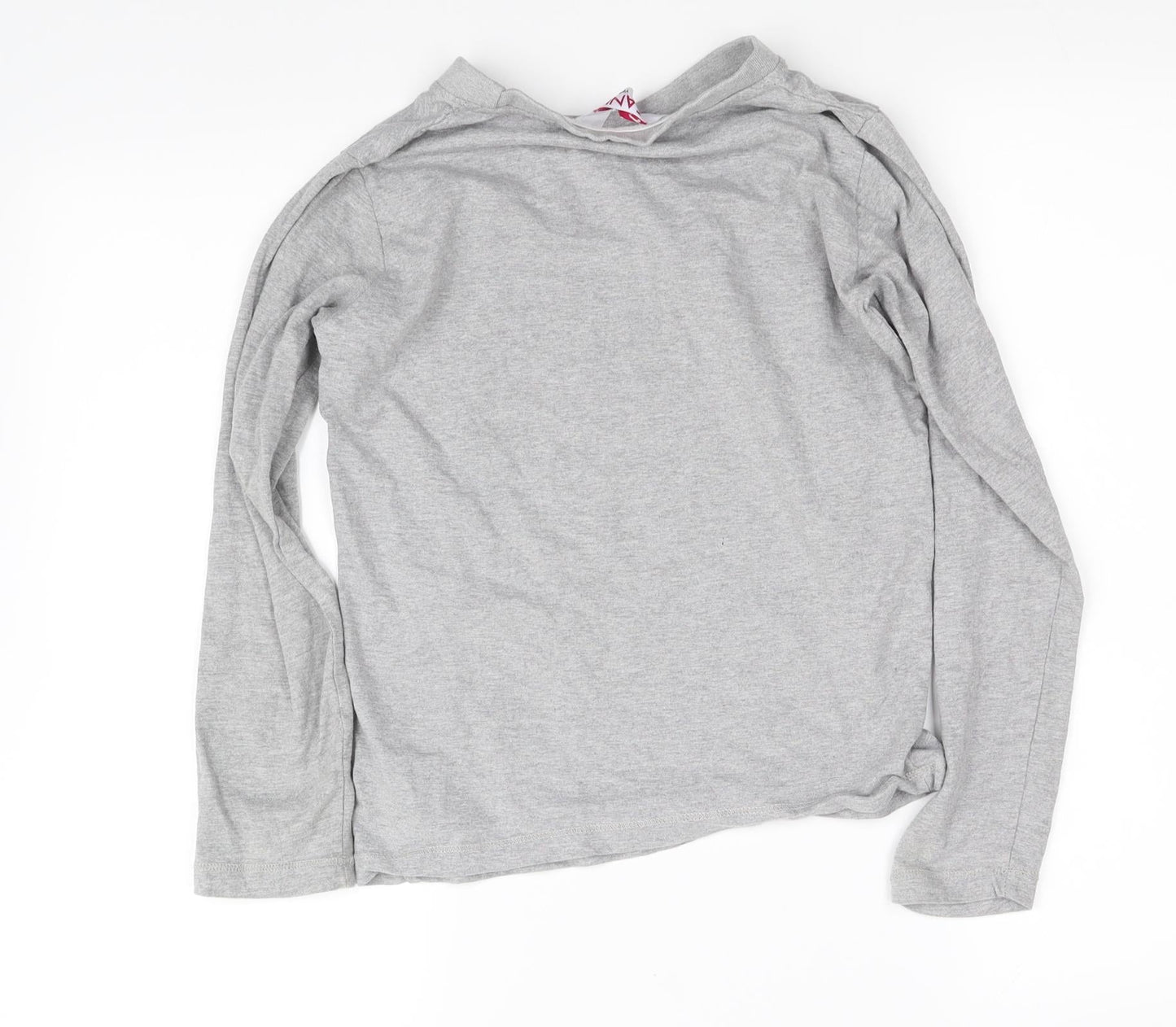 keanu Girls Grey   Basic T-Shirt Size 11-12 Years