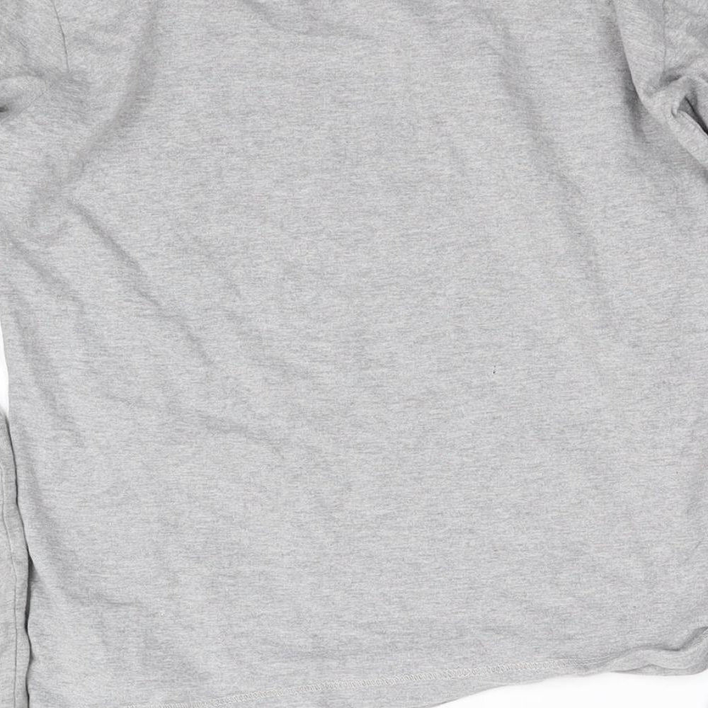 keanu Girls Grey   Basic T-Shirt Size 11-12 Years