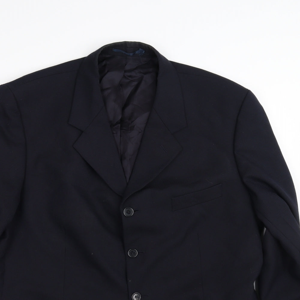 Mens UK Size 44 charlton gray Blue Jacket