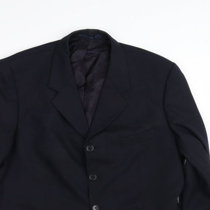 Mens UK Size 44 charlton gray Blue Jacket