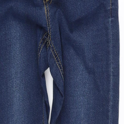 Womens UK Size 8 H&M Regular Fit Skinny Blue Jeans