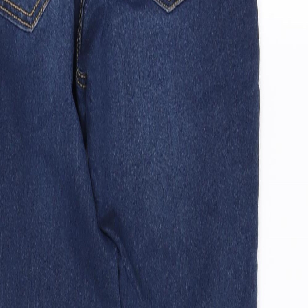 Womens UK Size 8 H&M Regular Fit Skinny Blue Jeans