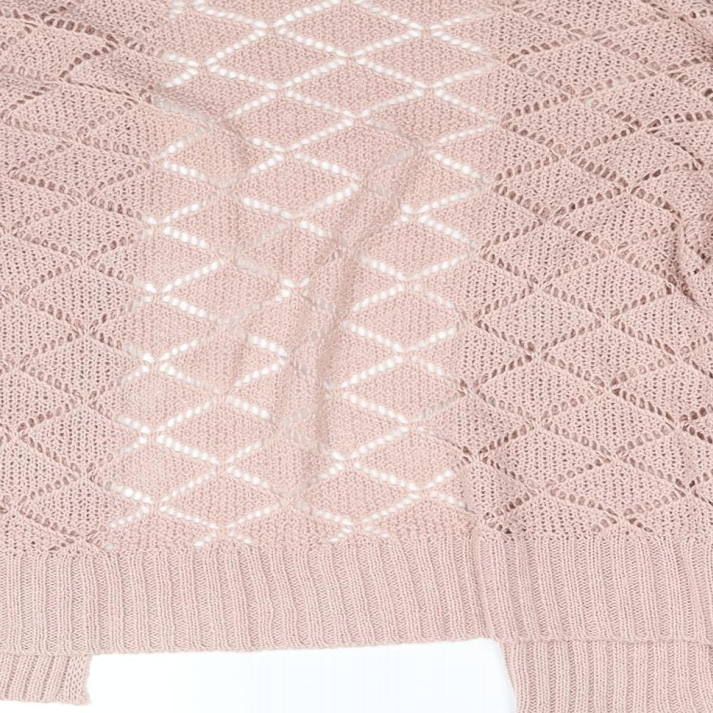 peacock Womens Orange   Cardigan Jumper Size L