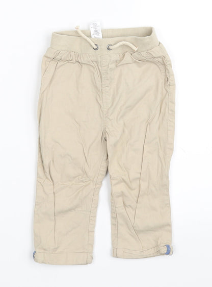 Goerge  Beige   Jogger Leggings Size 12-18 Months