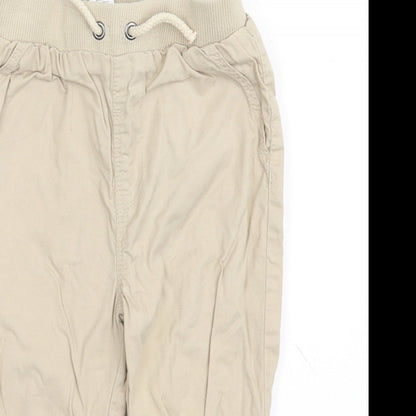 Goerge  Beige   Jogger Leggings Size 12-18 Months