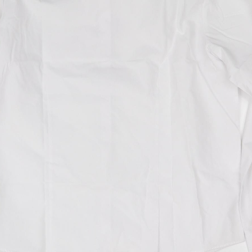 George Girls White   Basic Button-Up Size 15-16 Years