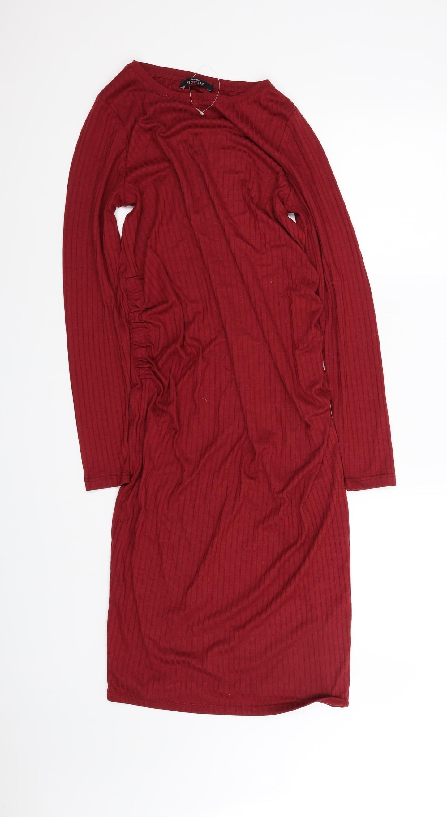 George Womens Red   Fit & Flare  Size 8