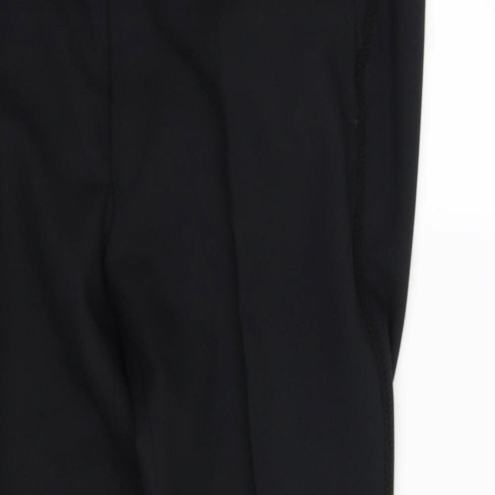 Womens UK Size 42 in pre worn Regular Fit  Black Trousers