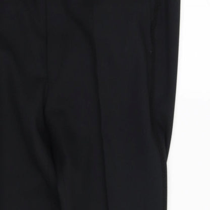 Womens UK Size 42 in pre worn Regular Fit  Black Trousers