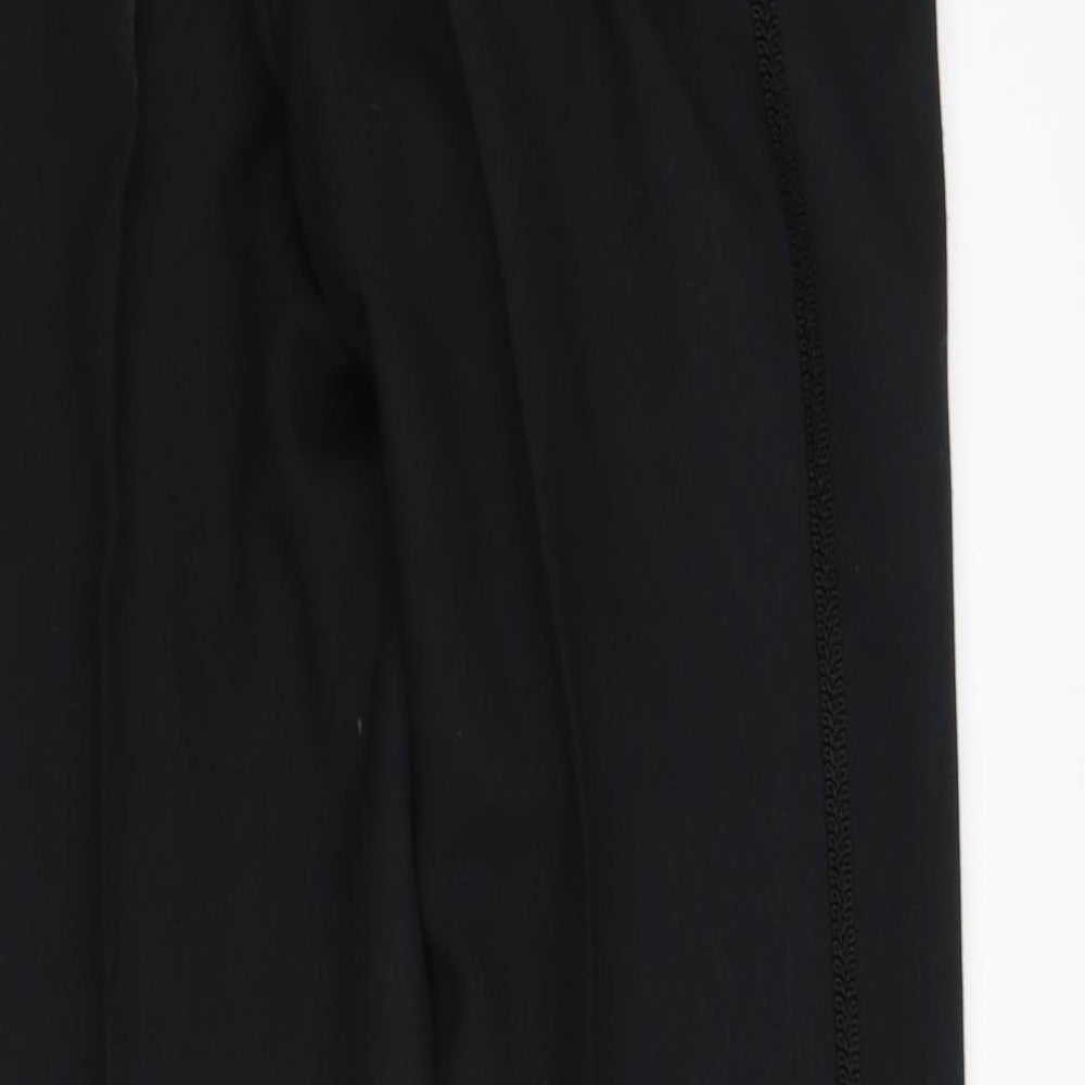 Womens UK Size 42 in pre worn Regular Fit  Black Trousers