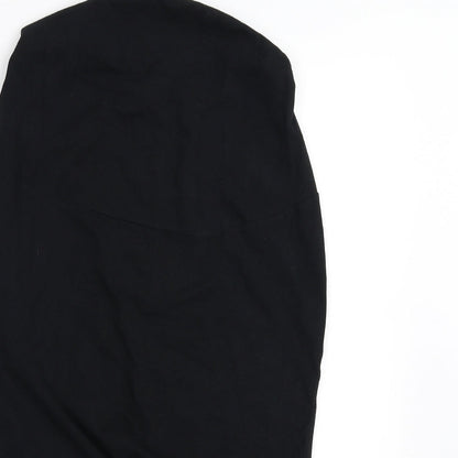 George Womens Black   Flare Skirt Size 8