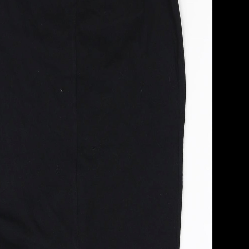 George Womens Black   Flare Skirt Size 8