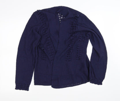 Papaya Womens Purple   Cardigan Jumper Size 14