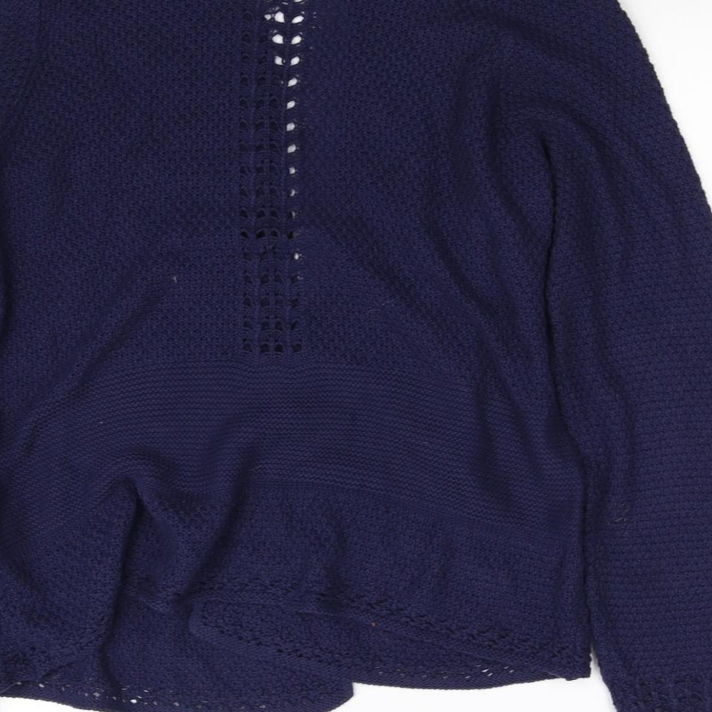 Papaya Womens Purple   Cardigan Jumper Size 14