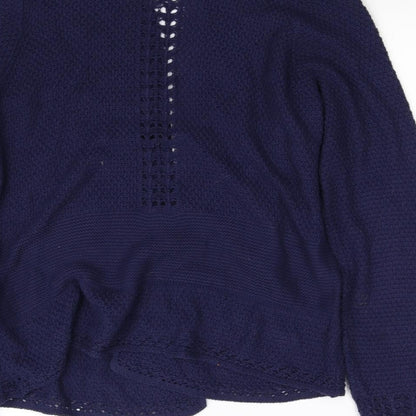 Papaya Womens Purple   Cardigan Jumper Size 14