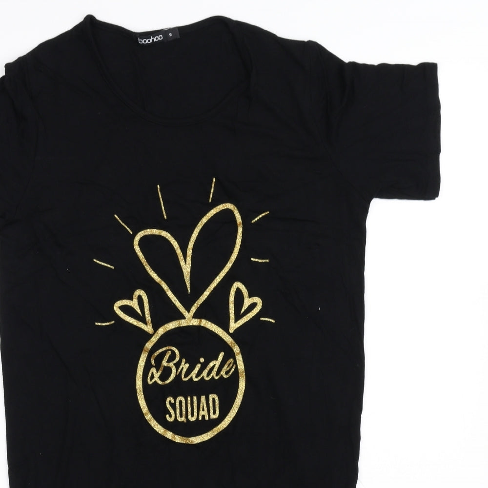 Boohoo Womens Black   Fit & Flare  Size S