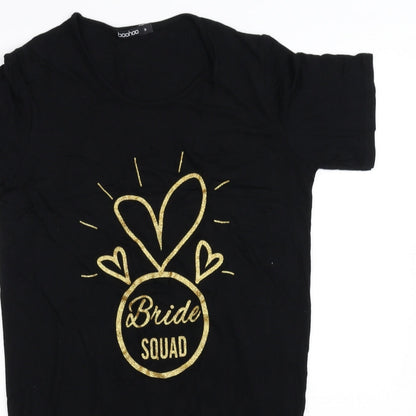 Boohoo Womens Black   Fit & Flare  Size S