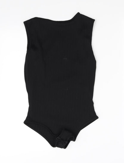 I SAW IT FIRST Womens Black   Basic Blouse Size 10