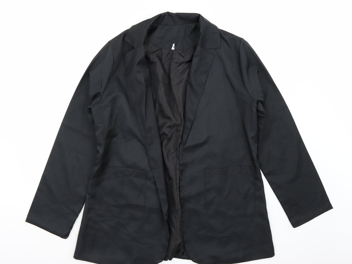 Womens UK Size XL Preworn Black Jacket