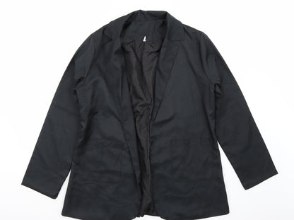Womens UK Size XL Preworn Black Jacket