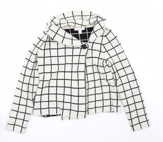 Womens UK Size M Ellen Tracy White Jacket