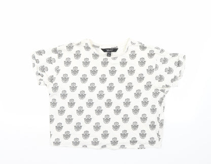 Newlook Womens White   Basic T-Shirt Size 14