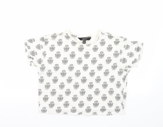 Newlook Womens White   Basic T-Shirt Size 14