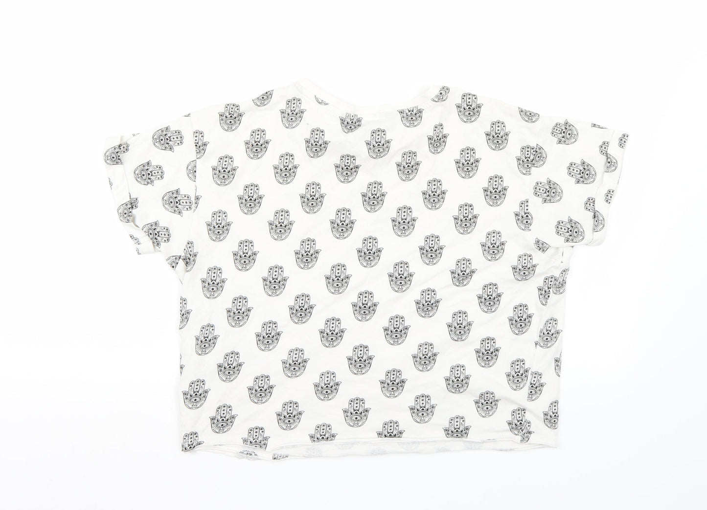 Newlook Womens White   Basic T-Shirt Size 14