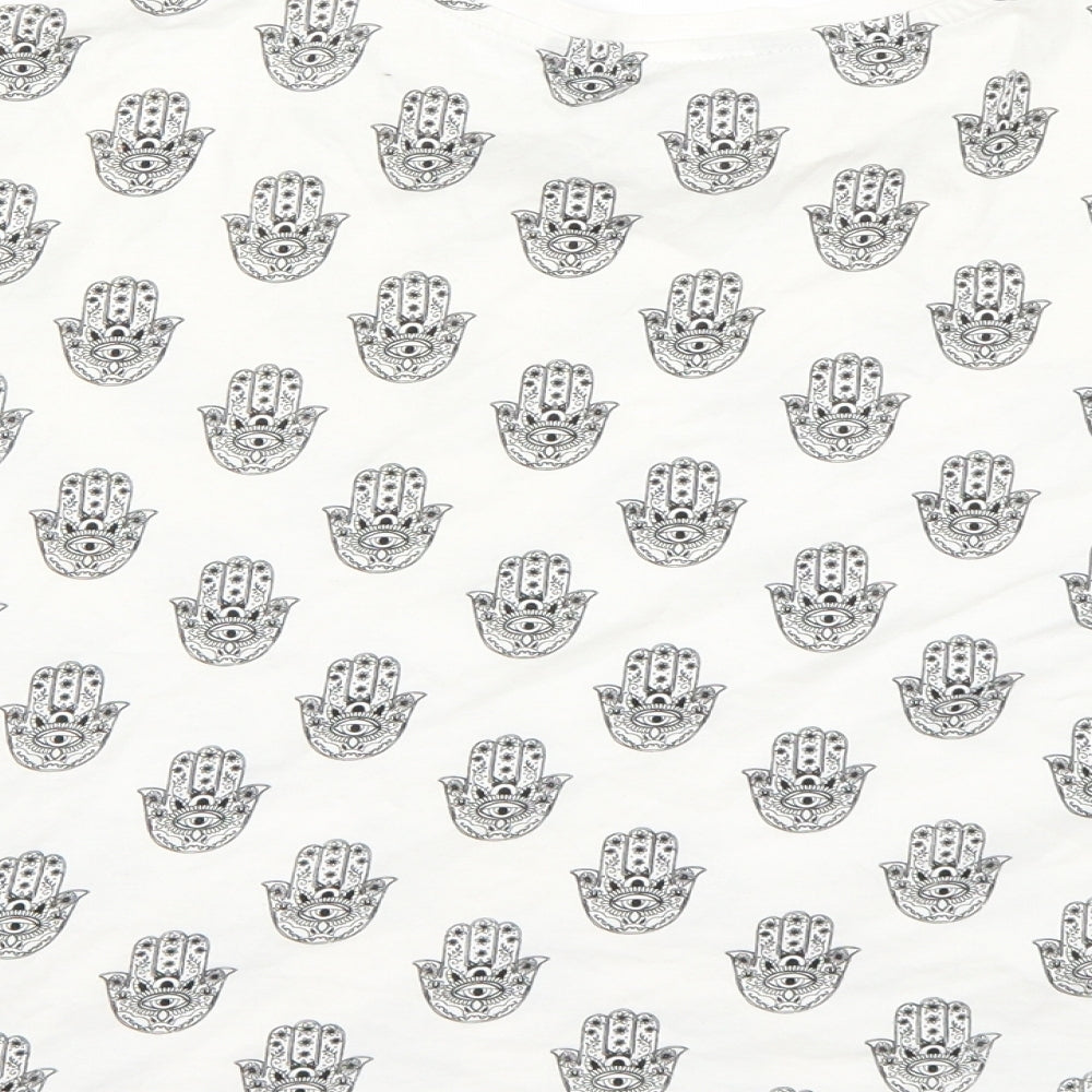 Newlook Womens White   Basic T-Shirt Size 14