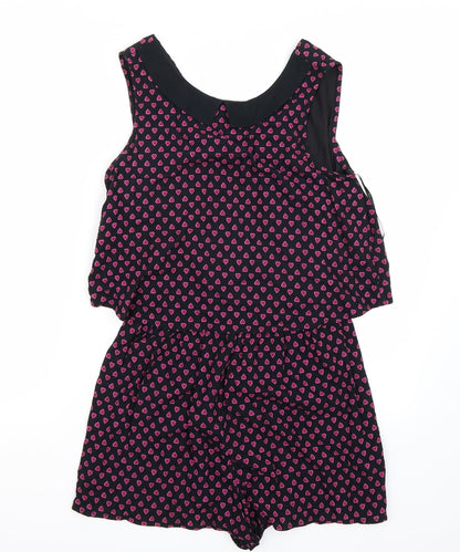 Henry Holland Womens Black   Playsuit One-Piece Size 8
