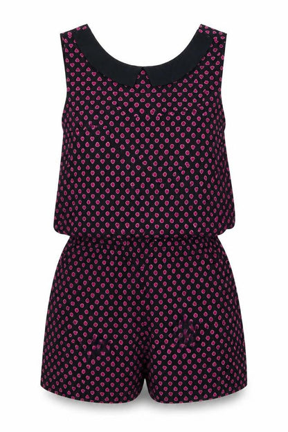 Henry Holland Womens Black   Playsuit One-Piece Size 8
